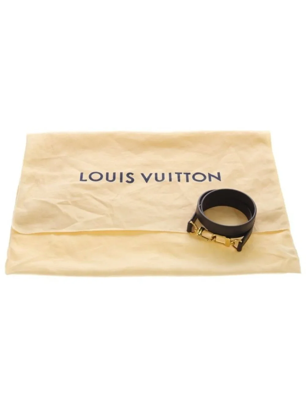 Louis Vuitton Damier Brittany 2-Way Shoulder Bag Brown Black Noir Leather Gold